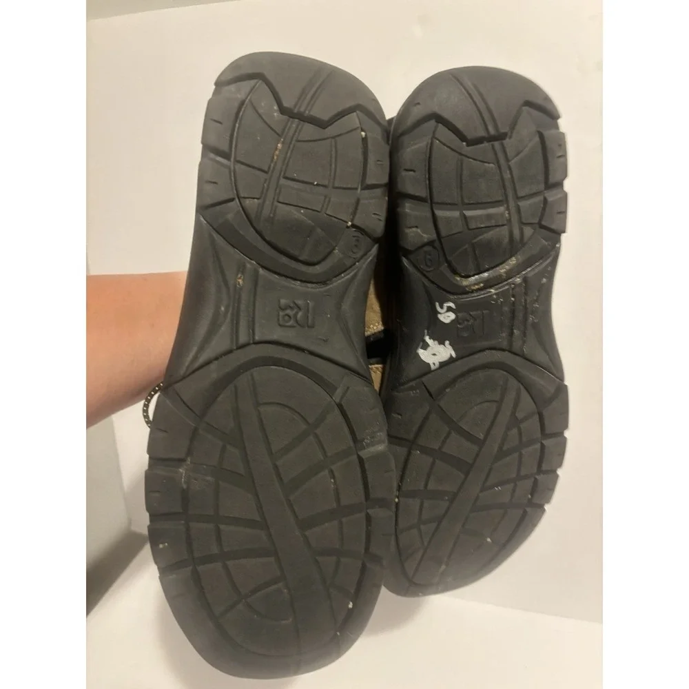 Fisherman Sandals Outdoor Shoes Mens 9 Sport Trail Water Brown Leather‎ Hiking